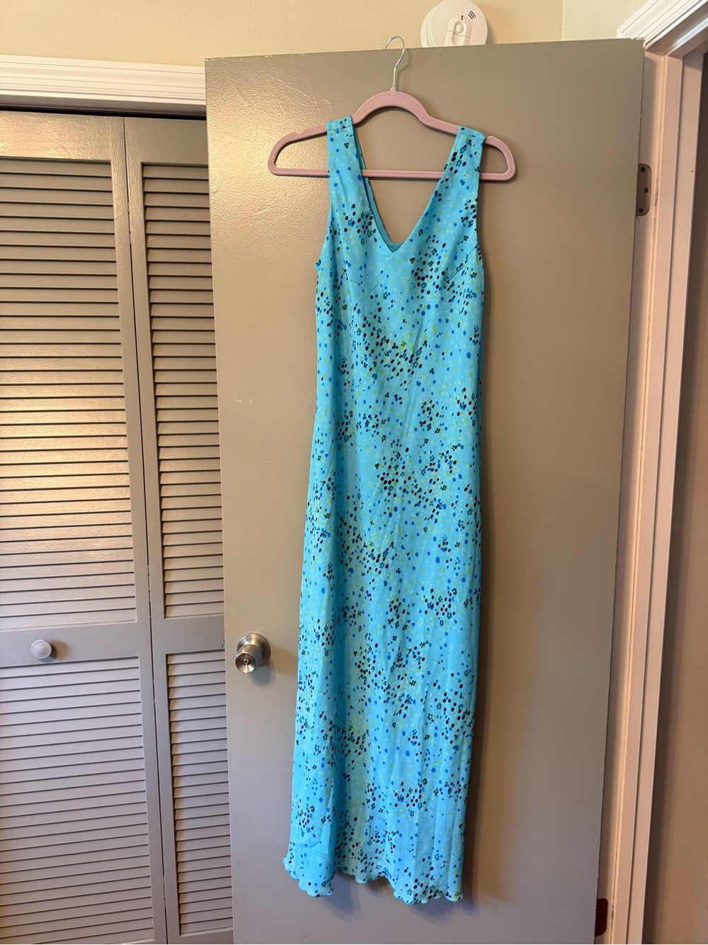 jonathan martin Aqua Maxi Dress with Matching Cropped Jacket - Picture 2 of 4